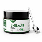 HeHoo Shilajit Original Himalayan Shilajit – Resin 35g, over 89% fulvic acid, natural mumijo with humic acid and minerals, no additives, laboratory tested in France, stainless steel measuring spoon included